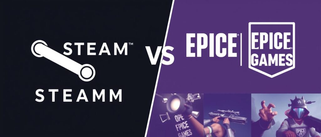Битва Титанов Цифровой Дистрибуции: Steam против Epic Games Store