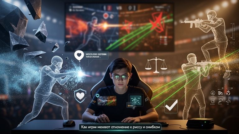 Как игры меняют отношение к риску и ошибкам